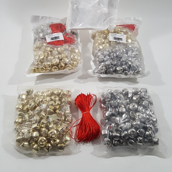 Cewor Holiday Christmas Bells With Strings 3pc Lot Poshmark